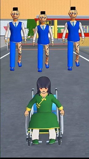 polisi save me 🧟‍♀️👹🤯#sakuraschoolsimulator #viralvideo #shortvideo #sakura #shortfeed