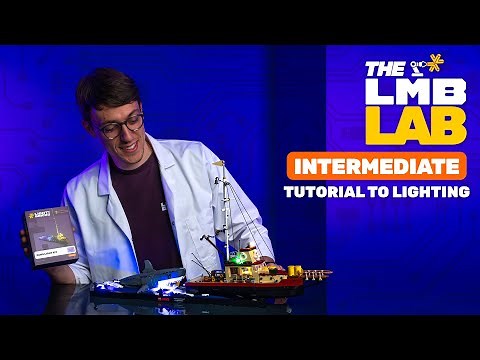LEGO Lighting for Intermediate: Step-by-Step Guide to Light Up Your LEGO Ideas #21350 JAWS Set!