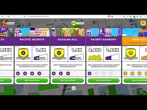Upland - Tutorial - EOS Blockchain Property Trading Game - Time Stamps in Description