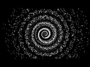 Black and White Animated Swirl Abstract Background Video || Loop Wallpaper || 4K Screensaver