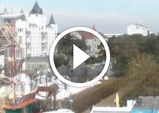 Webcam Zinnowitz Seebrücke und Strand Live - 7/24 Live