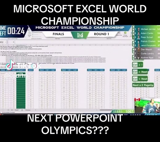 Excel Olympics: Microsoft Excel World Championship