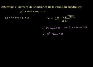 Ejemplo 3: usando la fórmula cuadrática - Ejemplo 3: usando la fórmula cuadrática