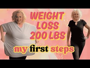 My Life Change - Lost 200 lbs - My First Steps