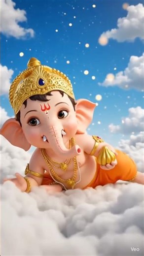 So Cute Ganpati Bappa 😍#GanpatiBappa#BabyGanpati#GaneshJi#youtubeshorts#viral#explore#bhakti#shorts