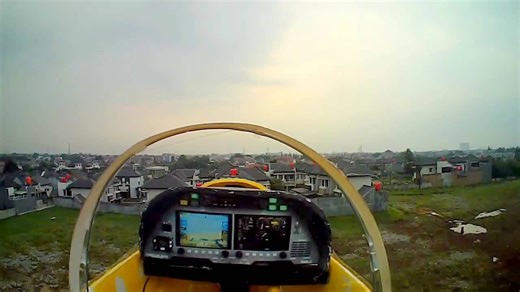 BD-5 FPV control test | Aileron and rudder mixing explained