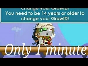 How to Change Age in growtopia