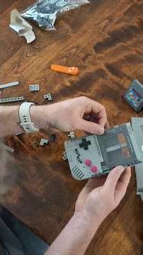 Lego Gameboy time lapse build