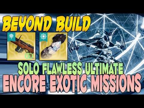 Solo Flawless Ultimate Encore Exotic Missions | Prisamtic warlock Meta Build! Destiny 2 Renegades