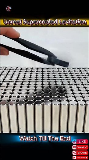 Unreal Supercooled Levitation – The Most Powerful Floating Magnet Experiment Ever!