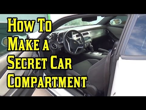 How To Make a Secret Compartment Inside Your Car | Nextraker