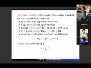 Lecture N.15: Mathematical Models of Generative Linguistics - Heim-Kratzer semantics