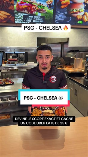 Pronostics PSG-Chelsea : Gagnez un Code Uber Eats !