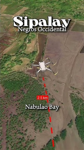 Nabulao Bay in Sipalay City: Negros Occidental Aerial View 2026