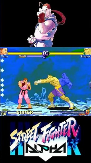 Dan Parry Sagat Alpha 2 Hyper Street Fighter Alpha #streetfighter