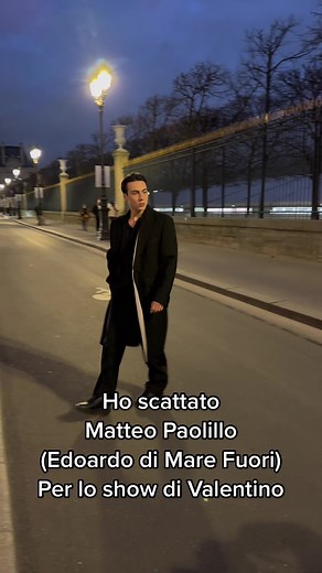 Matteo Paolillo Photography Session for Valentino Show