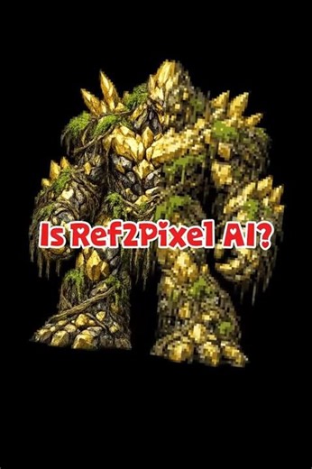 Is Ref2Pixel actually AI? #devlog #gamedev