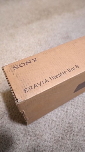2.7K views · 4.5K reactions | Sony Bravia Theater Bar 8 Sound Bar Unboxing. An easy sound bar to setup for your home theater or gaming setup. Here Im pairing it with my Bravia 8 TV and the improvement on sound is great. It takes you no time at all to set this up. I've been watching a lot of anime like Solo Leveling and YuyuHakusho and Im loving it. #soundboard #tv #hometheater #audio #tech #asmr #asmrcommunity #unboxing | TheAsian JC | Facebook