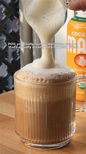 This is your sign to stop letting mystery ingredients in your coffee. 😌 MALK’s Vanilla Coconut Creamer is dairy-free, with just the right touch of sweetness, and made with real, organic ingredients. No gums. No oils. No “natural flavors.” Just a smoother, cleaner latte at home. Click below to find MALK at a Target near you. ------------- Café de Olla Latte Servings: 1 latte Prep Time: 5 minutes Cook Time: 8–10 minutes Ingredients For the Simple Syrup: ½ cup water ½ cup grated piloncillo or brow