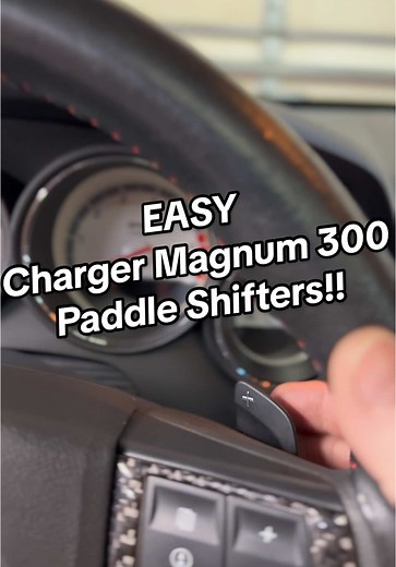 Install Paddle Shifters on Dodge Charger and Magnum
