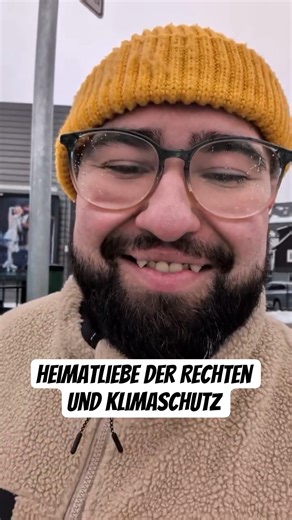 Heimatliebe der Rechten und Klimaschutz 🙄🫠