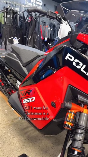 All I want for Christmas is a red snowmobile, and Dynamix shocks 🎄 | All Around Power
