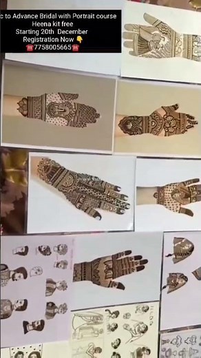 Learn Mehendi at Home | Online Basic-to-Bridal Mehendi Course #hennaclass #mehendiclass #mehndiclass