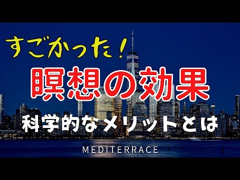 【緊急重要】マインドフルネス瞑想 科学的な効果について 瞑想 入門 初心者 解説 | 本の要約 誘導瞑想 心理学