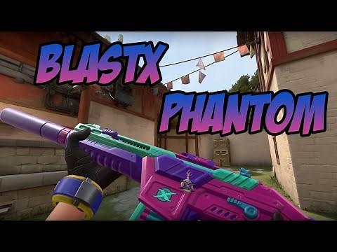 BLASTX PHANTOM SKIN GAMEPLAY (PINK) - VALORANT BLASTX SKINS
