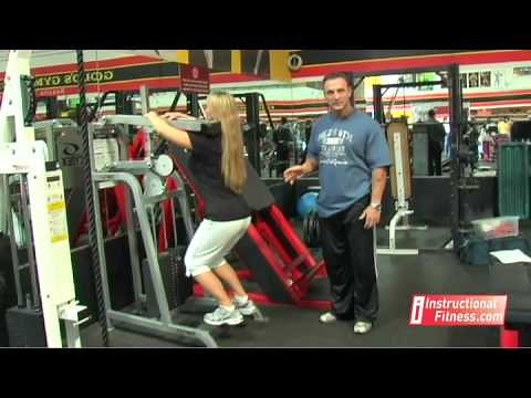 Instructional Fitness - Standing Calf Raises