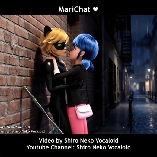 Sweet Kiss♥️(MariChat) #miraculousladybug #ladybug