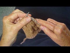 CLUSTER STITCH PATTERN