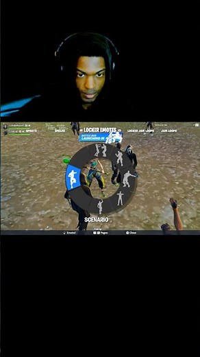 (Scenario Emote) In FORTNITE WITH RANDOMS
