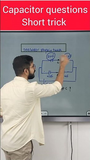 Short trick for capacitor questions | give answer in 5 second #shorts #ssp_sir