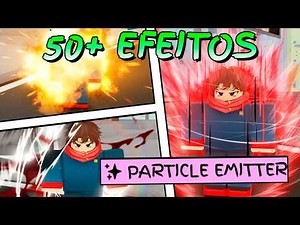 I TESTED THE LARGEST PARTICLE EMITTER EFFECT PACK IN JJS! +50 EFFECTS TO USE IN THE SKILL BUILDER