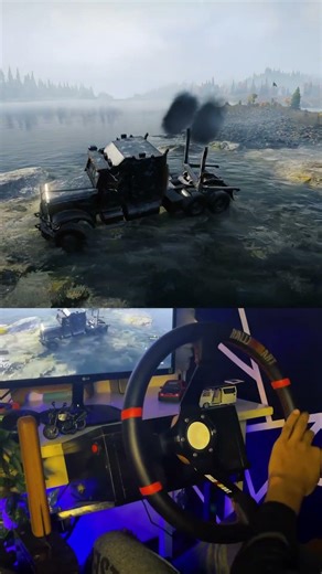 Navistar 5000-MV River Crossing #snowrunner