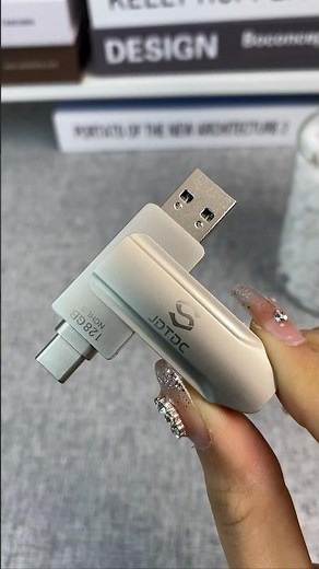 New Release USB C + USB 3.0 Flash Drive For iPhone 15 Series (One Click Backup iPhone Contacts)