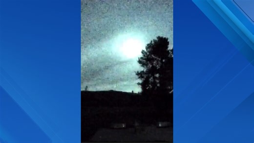 Massive meteor seen, did you see it?