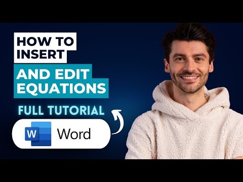 How to Insert and Edit Equations in Microsoft Word [2025 Guide]