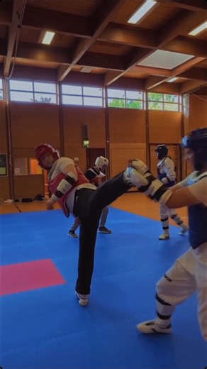 FULL CONTACT: Sparring God Mode ⚡️ #shorts #taekwondo
