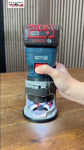Bosch Flagship Palm Router GKF 18V-8 packed with high-end features #boschtools #powertools
