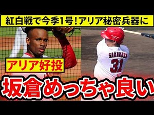 [Hiroshima Red-White Game Summary ②] Sakakura's first home run of the season! Katsuta, Sasaki, an...