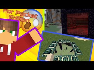 Minecraft PE Immersive Portal addon/mod for pocket edition mobile | No Virus | Direct Link