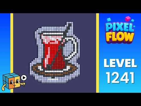Pixel Flow Level 1241 Walkthrough Solution