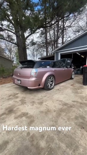 Custom Widebody Dodge Magnum Hellcat😱💪🏽 #dodgemagnum #viral_video #dodge #srtaddicts #fy
