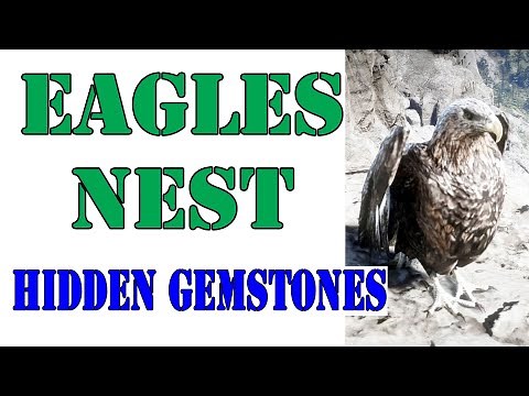 Hidden Eagles Nest with Secret Gemstones and Cash in Mountain top hideaway - RDR2