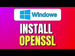 How to Install OpenSSL on Windows | Download and cnfigure Openssl Windows | Easy Tutorial