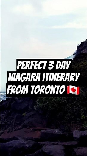 3 Day Niagara trip from Toronto 🇨🇦😍
