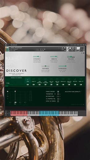 Join Paul Thomson as he explores SSO Discover, the free, lightweight edition of Spitfire Symphony Orchestra. Discover a full orchestral palette with strings, brass, woodwinds, percussion, harp, and piano, all captured at the legendary AIR Studios Lyndhurst Hall. Whether you’re scoring film, TV, games, or producing cinematic music in your DAW, SSO Discover delivers a credible orchestral palette in a user-friendly, accessible interface. Download SSO Discover for free. Link in bio. #ComposerTools #