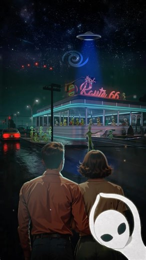 👽 Humans vs the Unknown UFO - #animation #retro #shortvideo #cartoon #ufo #aliens